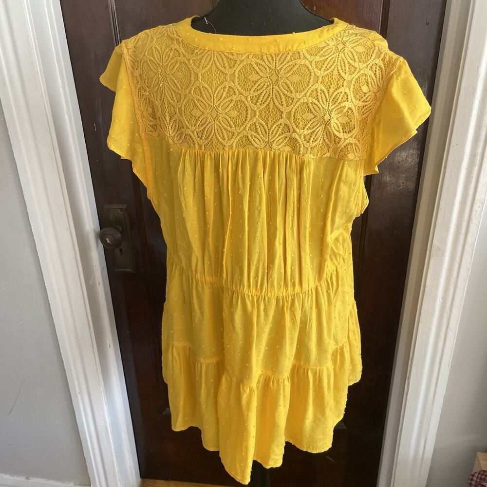 TORRID Tunic Top Yellow - Picture 5 of 10